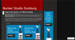 Desktop Screenshot of bunkerstudiosduisburg.wordpress.com