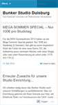 Mobile Screenshot of bunkerstudiosduisburg.wordpress.com