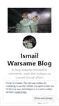 Mobile Screenshot of ismailwarsame.wordpress.com