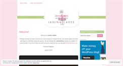Desktop Screenshot of janinacakes.wordpress.com