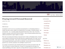 Tablet Screenshot of citylifecrossroads.wordpress.com