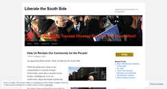 Desktop Screenshot of liberatethesouthside.wordpress.com