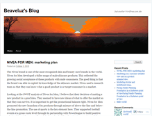 Tablet Screenshot of beaveluz.wordpress.com