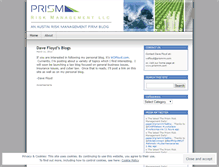 Tablet Screenshot of prismrm.wordpress.com