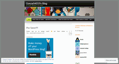 Desktop Screenshot of gonza54033.wordpress.com