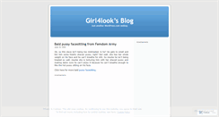 Desktop Screenshot of girl4look.wordpress.com