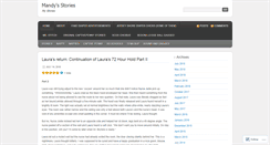 Desktop Screenshot of mandysstories.wordpress.com