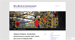 Desktop Screenshot of bitabitcomunicacion.wordpress.com