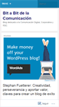 Mobile Screenshot of bitabitcomunicacion.wordpress.com