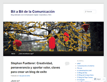 Tablet Screenshot of bitabitcomunicacion.wordpress.com