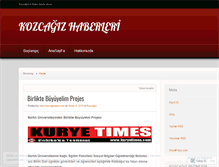 Tablet Screenshot of kozcagiz.wordpress.com