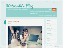 Tablet Screenshot of katvandu.wordpress.com