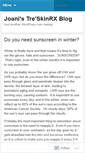 Mobile Screenshot of joanistreskinrx.wordpress.com