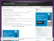 Tablet Screenshot of lenguayliteraturafines.wordpress.com