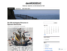 Tablet Screenshot of derarxxiduc.wordpress.com