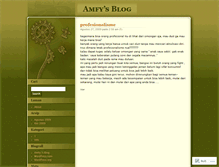 Tablet Screenshot of amfy.wordpress.com