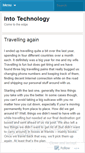 Mobile Screenshot of intotechnology.wordpress.com