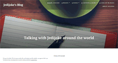 Desktop Screenshot of jedijoke.wordpress.com