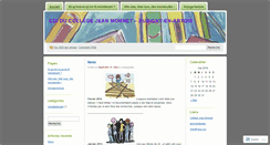 Desktop Screenshot of cdimonnet.wordpress.com