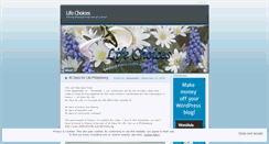 Desktop Screenshot of lifechoicesonline.wordpress.com