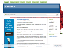 Tablet Screenshot of hijrahhati4.wordpress.com