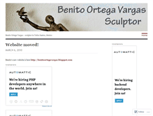 Tablet Screenshot of benitoortegavargas.wordpress.com