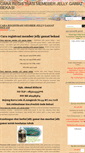 Mobile Screenshot of cararegistrasimemberjellygamatbekasi.wordpress.com