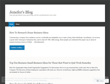 Tablet Screenshot of jeneferjemes.wordpress.com