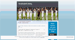 Desktop Screenshot of mundofootball.wordpress.com