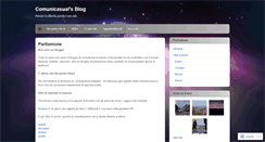 Desktop Screenshot of comunicasual.wordpress.com