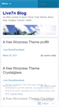 Mobile Screenshot of live7n.wordpress.com