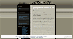 Desktop Screenshot of dirlyidol.wordpress.com