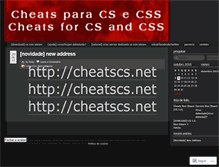 Tablet Screenshot of cheatscs.wordpress.com