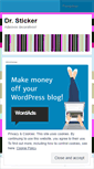 Mobile Screenshot of drsticker.wordpress.com