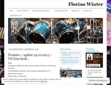 Tablet Screenshot of florianwinter.wordpress.com