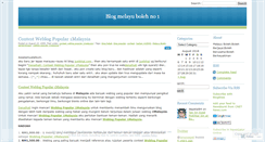 Desktop Screenshot of melayubolehno1.wordpress.com
