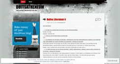 Desktop Screenshot of duitsatheneum.wordpress.com