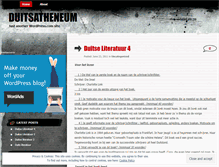 Tablet Screenshot of duitsatheneum.wordpress.com