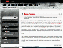 Tablet Screenshot of lapbanddallas.wordpress.com