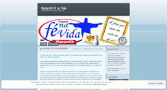 Desktop Screenshot of nazarethfenavida.wordpress.com