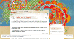 Desktop Screenshot of istorytell.wordpress.com