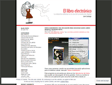 Tablet Screenshot of libroselectronicos.wordpress.com