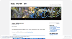 Desktop Screenshot of meda101.wordpress.com