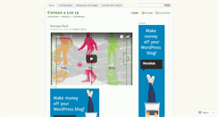 Desktop Screenshot of cotejoalas12.wordpress.com