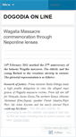 Mobile Screenshot of libanzone.wordpress.com