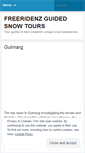 Mobile Screenshot of freeridenzsnowtours.wordpress.com