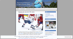 Desktop Screenshot of ijsf.wordpress.com