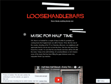 Tablet Screenshot of loosehandlebars.wordpress.com