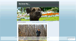 Desktop Screenshot of blueborder.wordpress.com