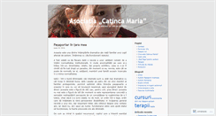 Desktop Screenshot of catincamaria.wordpress.com